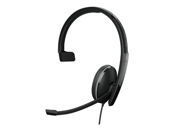 EPOS ADAPT 135 USB-C II - ADAPT 100 Series - hodesett - on-ear - kablet - 3,5 mm jakk, USB-C - svart - Optimert for UC