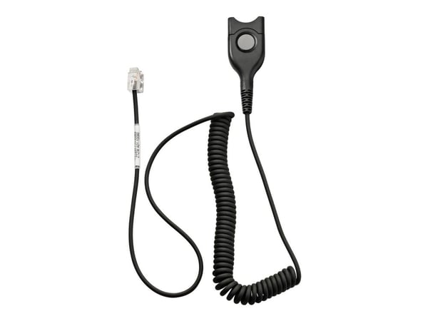 EPOS CSTD 01 - Pääsarjan kaapeli - EasyDisconnect - RJ-9 uros - vakio alakaapeli