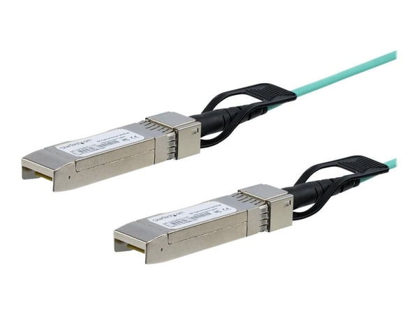 StarTech.com Cisco SFP-10G-AOC3M Yhteensopiva 3m/9.84ft 10G SFP+ to SFP+ aktiivinen valokuitu, 10Gbps SFP Plus/Mini GBIC/Transceiver Module kaapeli...
