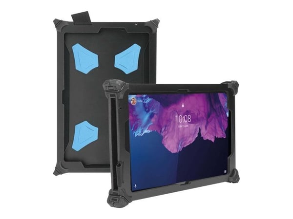 Mobilis RESIST Pack - Baksidesskydd för surfplatta - robust - svart - 11.5" - för Lenovo Tab P11 Pro ZA7C, ZA7D, ZA8L, ZA8M