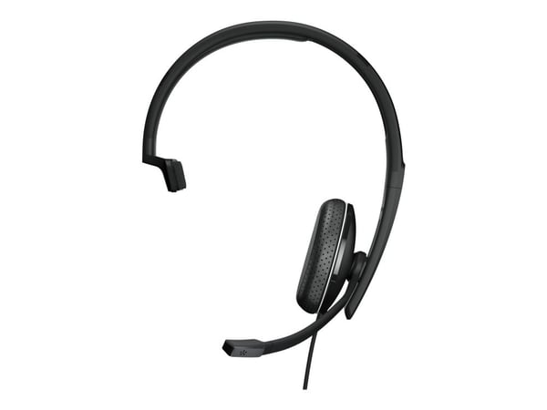 EPOS ADAPT 135 USB-C II - ADAPT 100 Series - hodesett - on-ear - kablet - 3,5 mm jakk, USB-C - svart - Optimert for UC