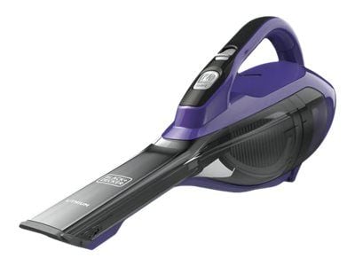 BLACK+DECKER DVA325JP07 - Støvsuger - håndholdt - uten pose - uten kabel - titan/fiolett