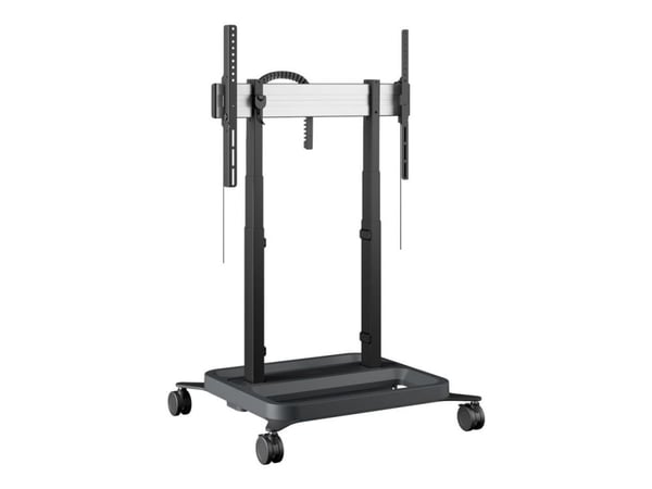 Vogel's RISE 5308 - Pyörillä varustettu vaunu - moottoroitu nostin - LCD-näytölle - 80 mm/s - musta - näytön koko: 65"-86"