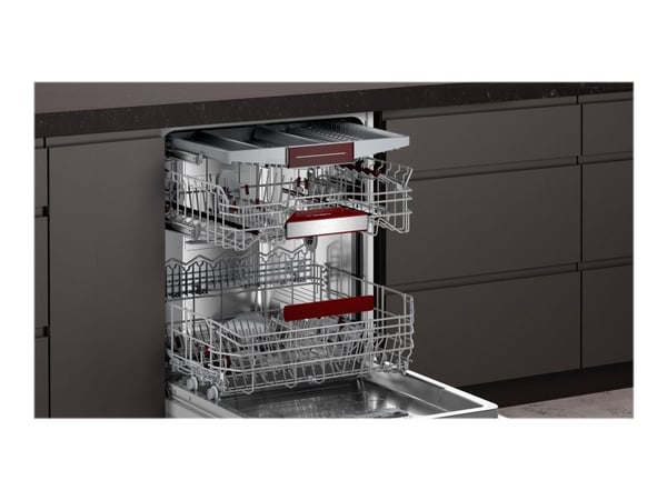 Neff N 70 S297TCX00E XXL - Integrert oppvaskmaskin - Home Connect - Zeolith - SideLight - OpenAssist - 43 dB