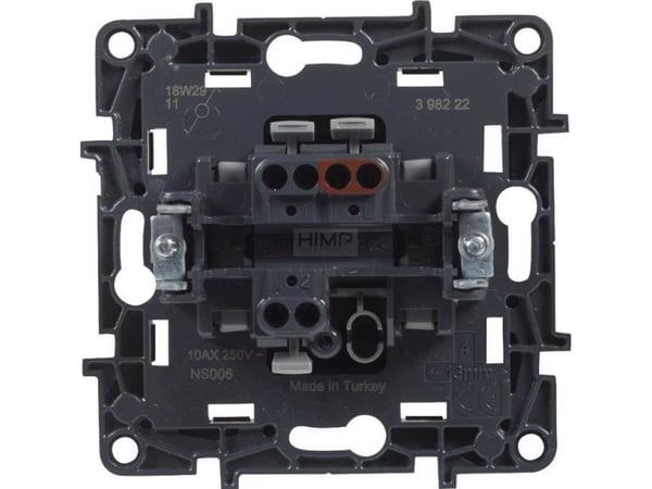 Legrand Niloe Step växlingskontakt 10 AX svart 863506