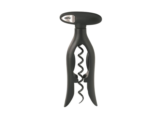 GEFU MOLTOVINO, Korkskruv basic, Svart, Plast, 63 mm, 150 mm, 19 mm