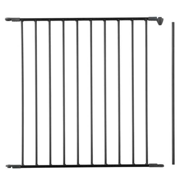 Baby Dan 67256-2600-12, Polyethylen, Stål, Sort