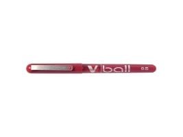 Rullakynä pilotti v-pallo, 0,3 mm, rød