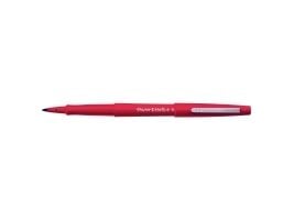 Papermate Flair, Punainen, Keskikokoinen, Punainen, Vesipohjainen muste, 1 mm, Metalli