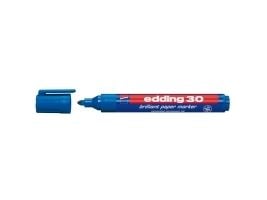Pysyvä tussi edding 30, pyöreä, 2 mm, sininen