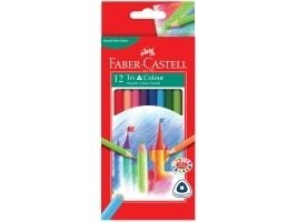 Faber-Castell Tri-Grip - Fargeblyant - assorterte farger (en pakke 12)