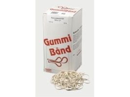 Gummibånd 160x5,0 mm hvit (500 g)