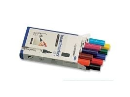 Whiteboardmarker legamaster tz1, rund, box med 10 färger