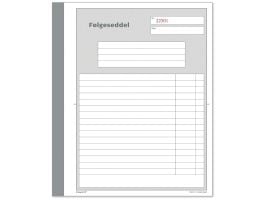 Mayland - Forsendelsesbok - 50 ark - 148 x 200 mm - triplikat - blåpapirkopi - nummerert