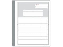 Mayland - Triplikatbok - 50 ark - 148 x 200 mm - triplikat - blåpapirkopi - nummerert