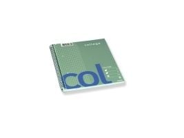 Collgia-blokk A5+ Bantex COL firkantet med 2 hull