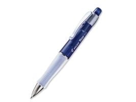 Stiftpenna, Pilot Vega, 0,5 mm, transparent, blå, 12 st/förpackning