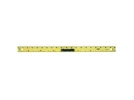 Linex Tavlelineal 100 cm plast gul