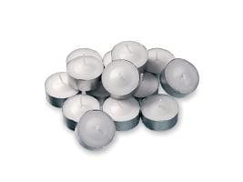 Fyrfadslys, Duni, Ø3,8cm, hvid, 4 timer - (12 stk.) Fyrfadslys, Duni, Ø3,8cm, hvid, 4 timer - (12 stk.)