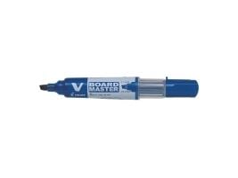 Whiteboard-tusjemarkør, Pilot V-Board Master, refillbar, skråstilt, blå