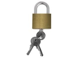 Hængelås Safe tool, 40 mm, messing og rustfrit stål