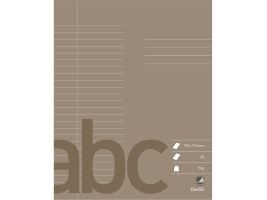 Bantex 100051988, Bilde, Grå, 32 ark, 70 g/m², Linjerte ark, Universell