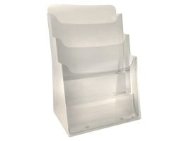 Exacompta 74158D, Polystyreeni, Läpinäkyvä, A4, 155 x 237 x 339 mm