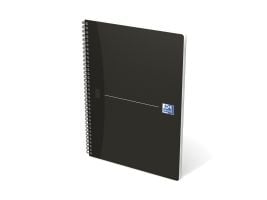 Notesbog oxford smart black notebook a5 linjeret