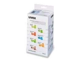 Hörselproppar Uvex x-fit lime, förpackning med 300 par