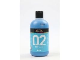 Akrylmaling A-Color 02 - mat, primærblå, 500 ml
