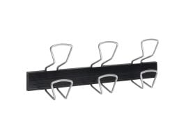 Alba PMPRO3M, Innendørs, Universalkrok, Sort, Sølv, ABS, Stål, Skru, 10 kg