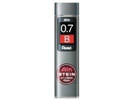 Stivere pentel ain stein høy polymer, b, 0,7 mm, koffert a 40 stk.