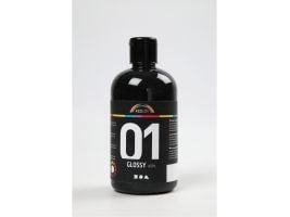 Akrylmaling a-color 01 - blank, sort, 500 ml
