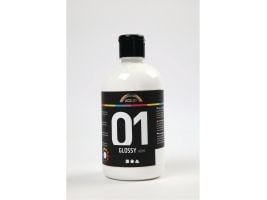 Akrylmaling A-Color 01 - blank, hvid, 500 ml