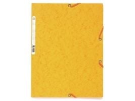 Elastisk mapp exacompta a4 gul