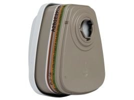 3M 7100104327, Kaasu- & höyrypatruuna, 32 kpl, A2, B2, E2, K2, P3, 3M™ PAPR Systems 3M™ Full Facepiece 6000 Series