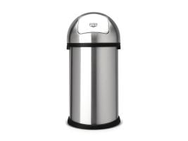 Työntöaisa brabantia, 60 l, matta stål
