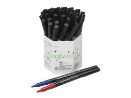Miljøvenlige tuscher colourworld, pakkaus 36 kpl.
