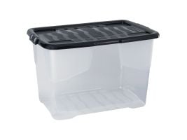 Säilytyslaatikko strata 65l kirkas