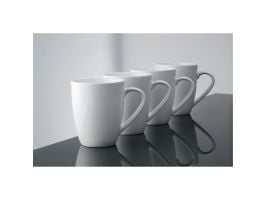 Cafekrus Aida hvid 30 cl - (4 stk.)