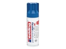 Edding Permanent Spray, 200 ml, Blå, Matt, Sprayburk