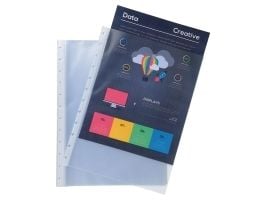 Plastlommer til demomapper exacompta refill, a4, pakke a 10 stk.