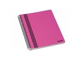 BANTEX STRONG-LINE kollegieblokk A5 - linjert - rosa