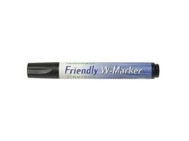 Permanent marker Ballograf Friendly, sned spets, svart