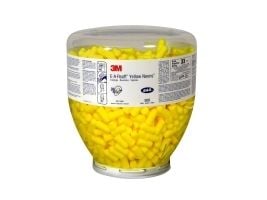 Korvatulpat 3M Ear Soft keltaiset neonväriset, täydennyslataus - (500 parin säiliö)