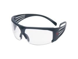 3M SecureFit Protective Eyewear, Vernebriller, Monteringsarbeid, Konstruksjons-/renoveringsarbeid, Svart, Gjennomsiktig, Plast, Polykarbonat