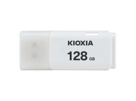 Kioxia TransMemory U202, 128 GB, USB A-tyyppi, 2.0, Suojus, 8 g, Valkoinen