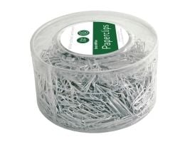 Papirclips 26 mm sølv 500g