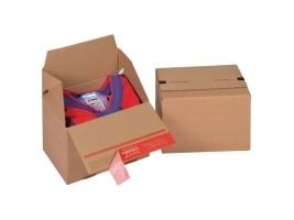 Papkasse, ColomPac® Eurobox-series, HxBxD 140 x 145 x 195 mm, pakke a 20 stk.