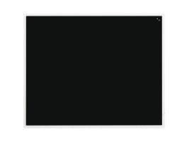 Lasitaulu naga magneettinen 120 x 150 cm musta